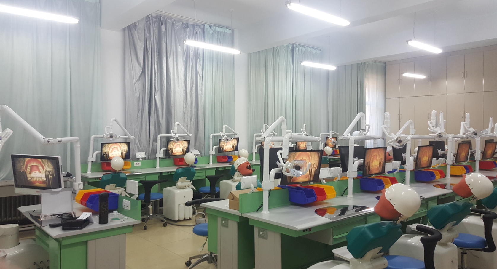 張家口學院安裝實景圖